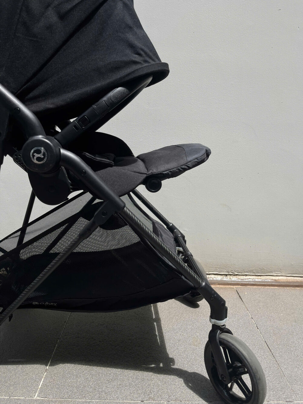 Xe đẩy Cybex Melio carbon full đen - Ảnh 9