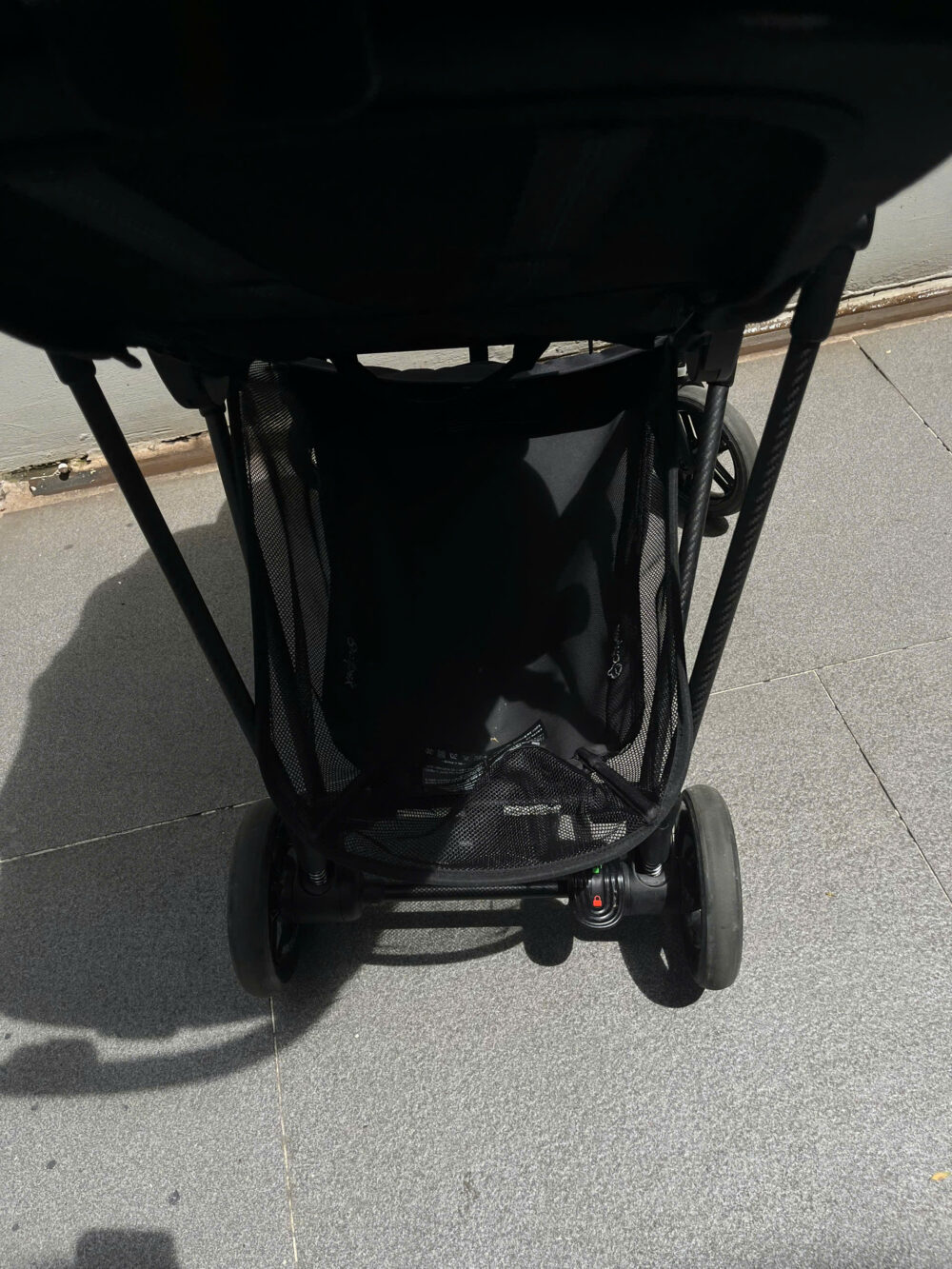 Xe đẩy Cybex Melio carbon full đen - Ảnh 12