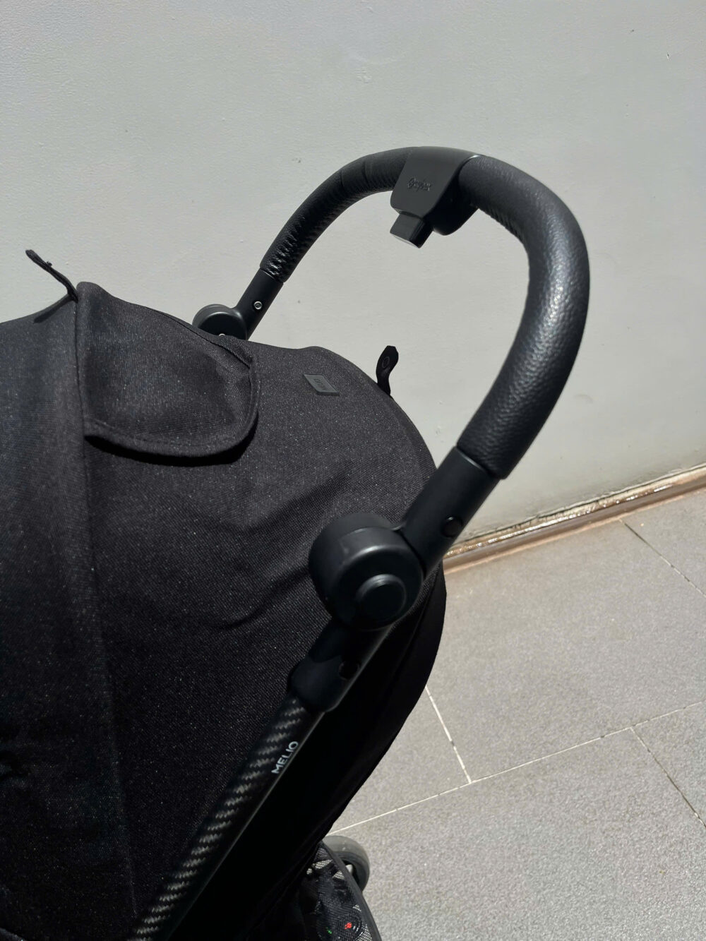 Xe đẩy Cybex Melio carbon full đen - Ảnh 13