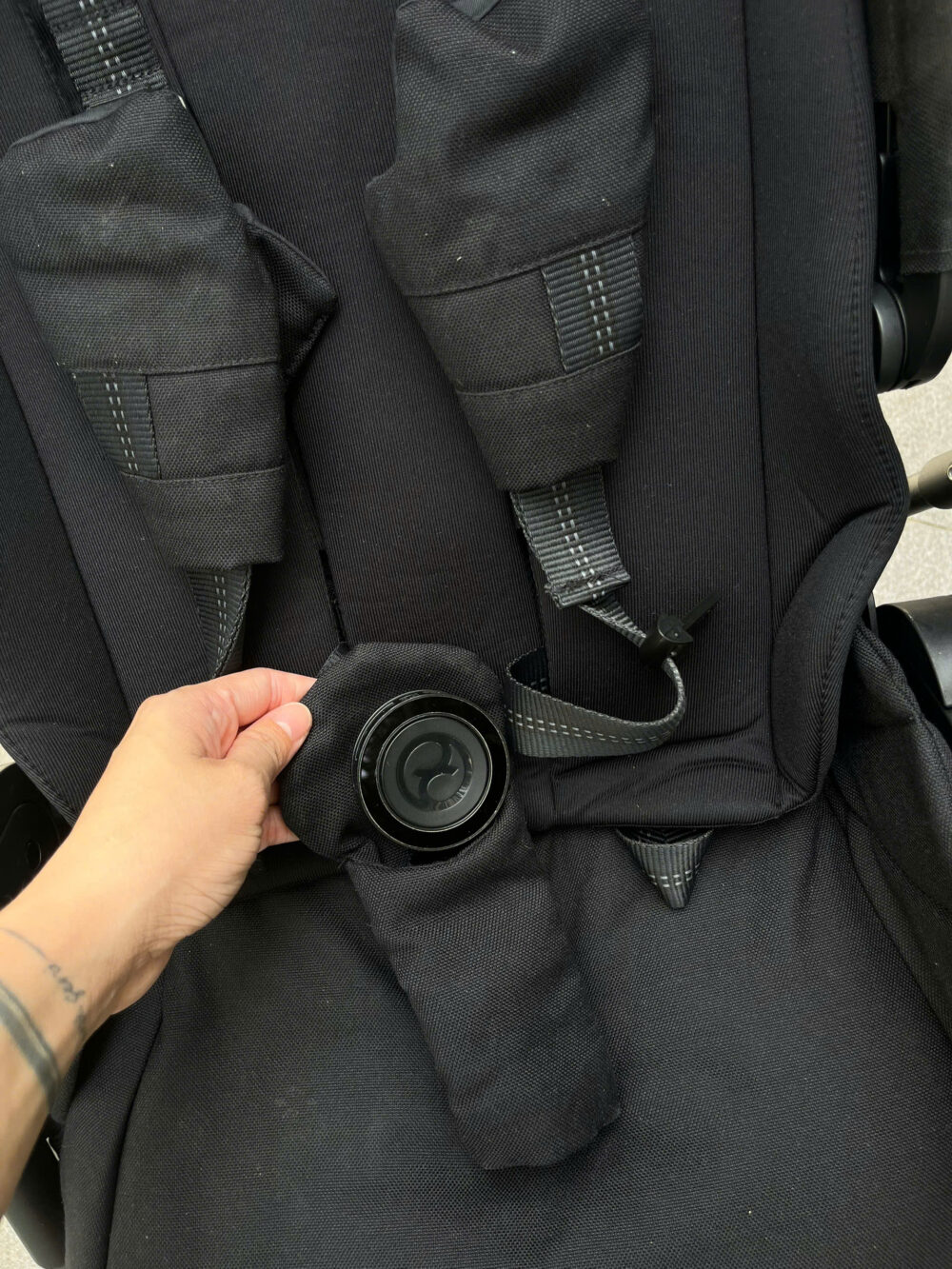 Xe đẩy Cybex Melio carbon full đen - Ảnh 20