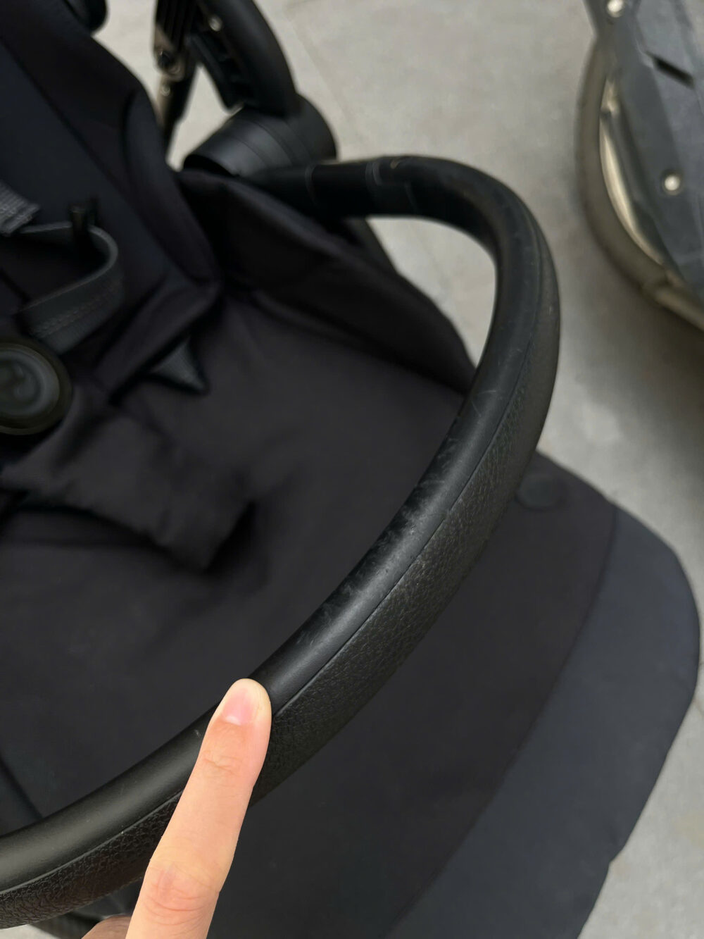 Xe đẩy Cybex Melio carbon full đen - Ảnh 5