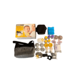 Bộ máy hút sữa điện đôi Medela pump in style max flow bản đầy đủ (kèm phễu silicone Mamachoice & mini pum, tặng kèm túi trữ sữa và bình trữ sữa)