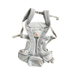 Địu Ergo baby Omni Breeze màu xám nhạt