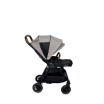 Xe đẩy Nuna triv màu xám nhạt khung đen