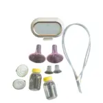 Máy hút sữa điện đôi Spectra Dual Compact (thiếu bình sữa, cổ nối, van cổ vịt, tặng kèm 2 bình trữ sữa Medela & cặp phễu Mamachoice)