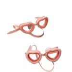 Kính bơi Cocolic Aquarium Korea trái tim màu hồng cho bé gái (tặng kèm 1 cái)Cocolic