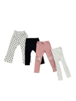 Set 4 quần dài bé mix brandH&M, Uniqlo, korean,.. 2-3 tuổi