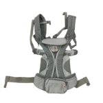 Địu Ergo baby Omni Breeze màu xám nhạt 0-4 tuổi (no box)