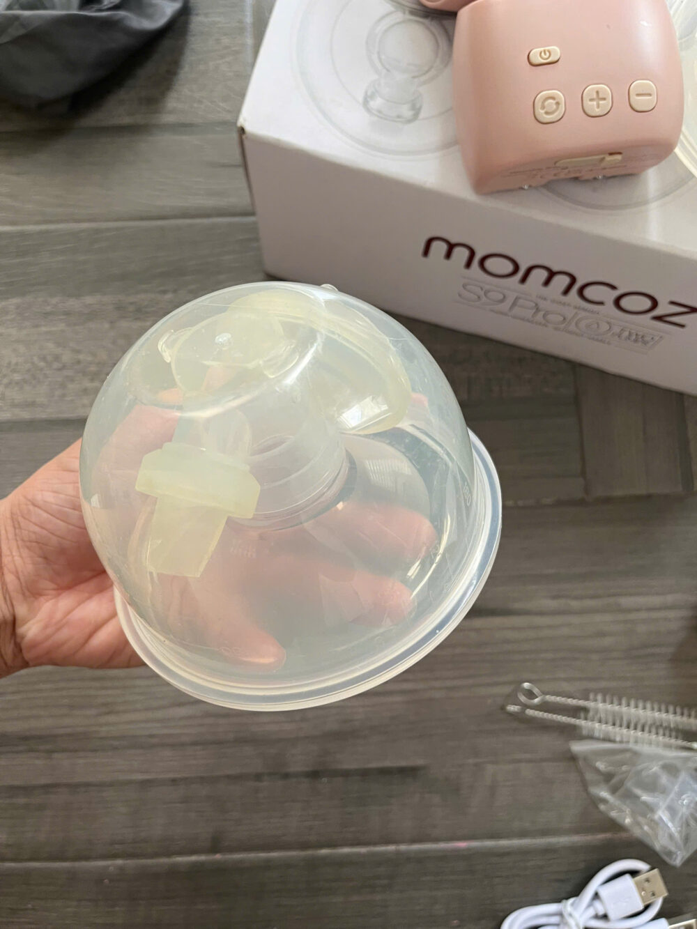 Máy hút sữa Momcozy S9 pro (kèm cặp phễu silicone thay thế) - Ảnh 4