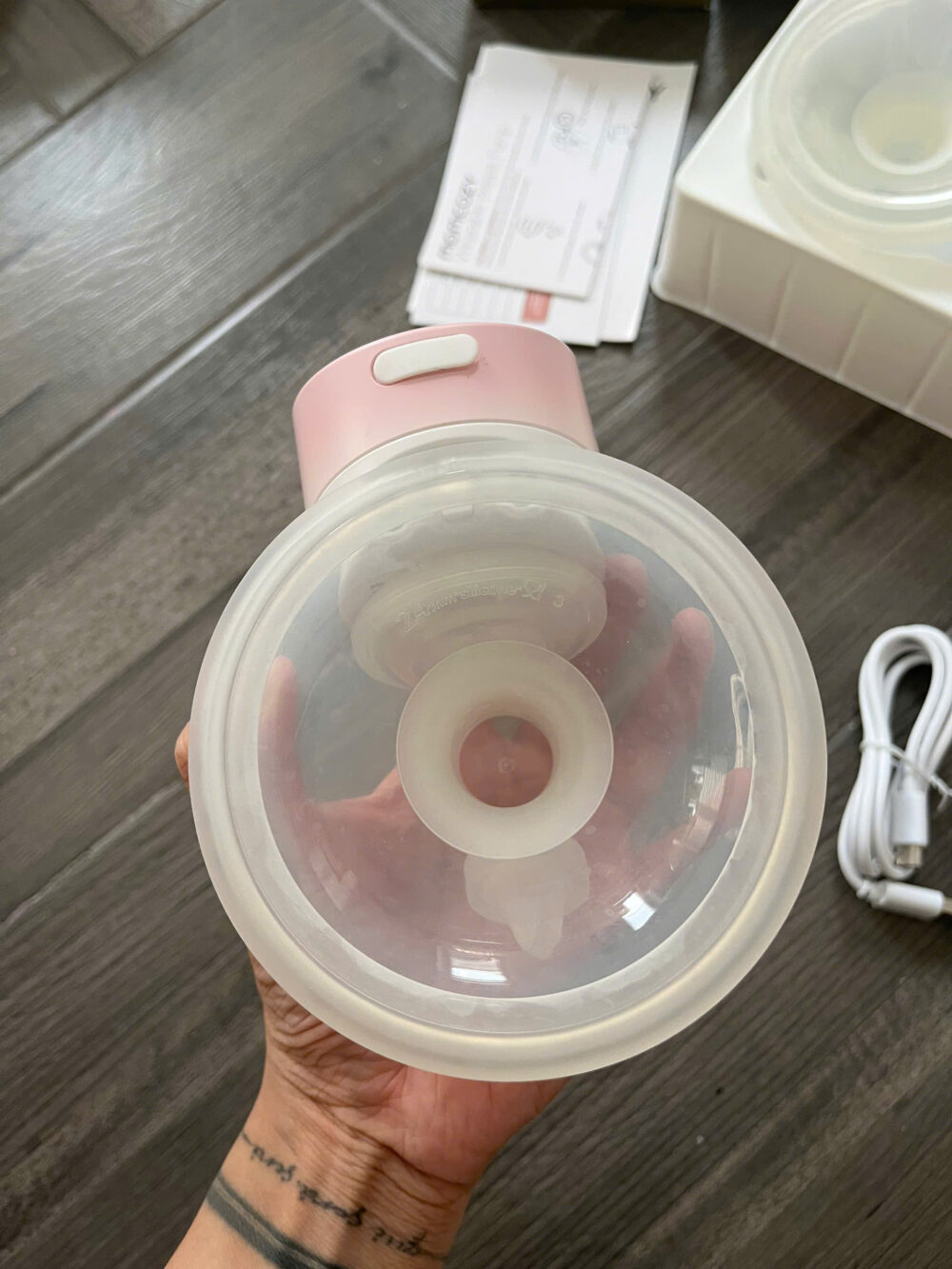 Máy hút sữa Momcozy S12 pro (tặng kèm túi đựng sữa) - Ảnh 7