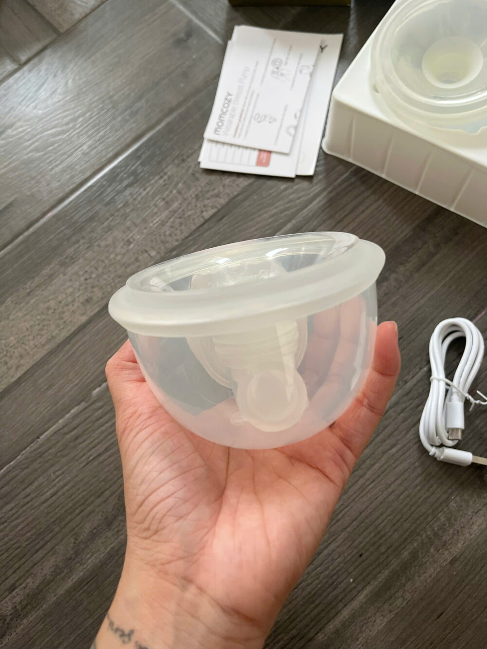 Máy hút sữa Momcozy S12 pro (tặng kèm túi đựng sữa) - Ảnh 8