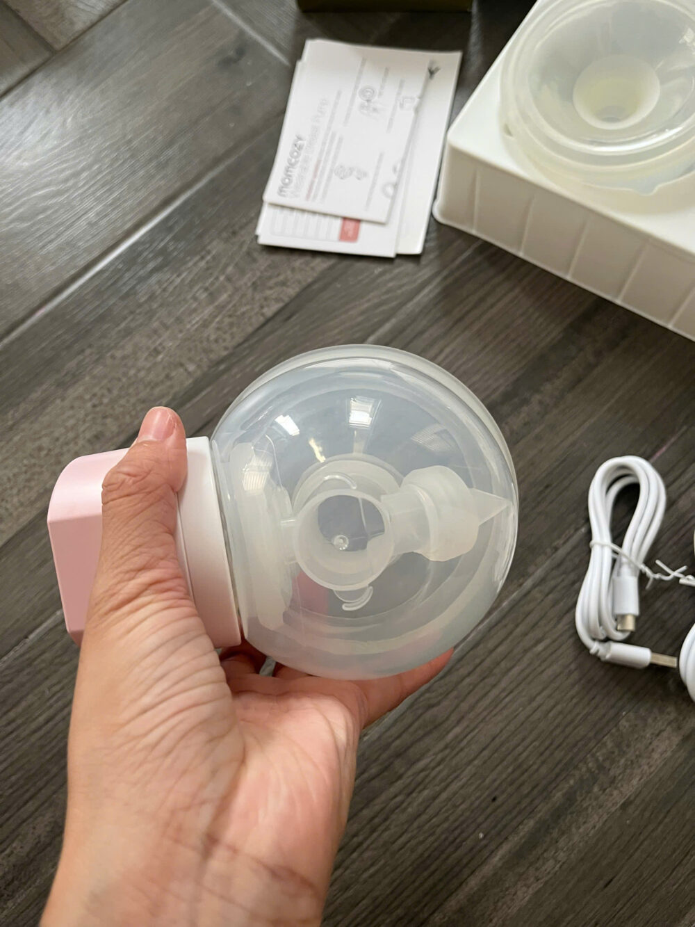 Máy hút sữa Momcozy S12 pro (tặng kèm túi đựng sữa) - Ảnh 14