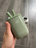 Máy hâm sữa cầm tay mini Jiffi 3.0 màu xanh kèm cổ nối hegend - Ảnh 3
