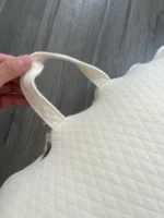 Gối chống trào ngược Rototo bebe vải cotton lụa hoạ tiết chú gấu (còn túi vải đựng gối) - Ảnh 6