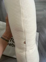 Gối chống trào ngược Rototo bebe vải cotton lụa hoạ tiết chú gấu (còn túi vải đựng gối) - Ảnh 12