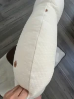 Gối chống trào ngược Rototo bebe vải cotton lụa hoạ tiết chú gấu (còn túi vải đựng gối) - Ảnh 19