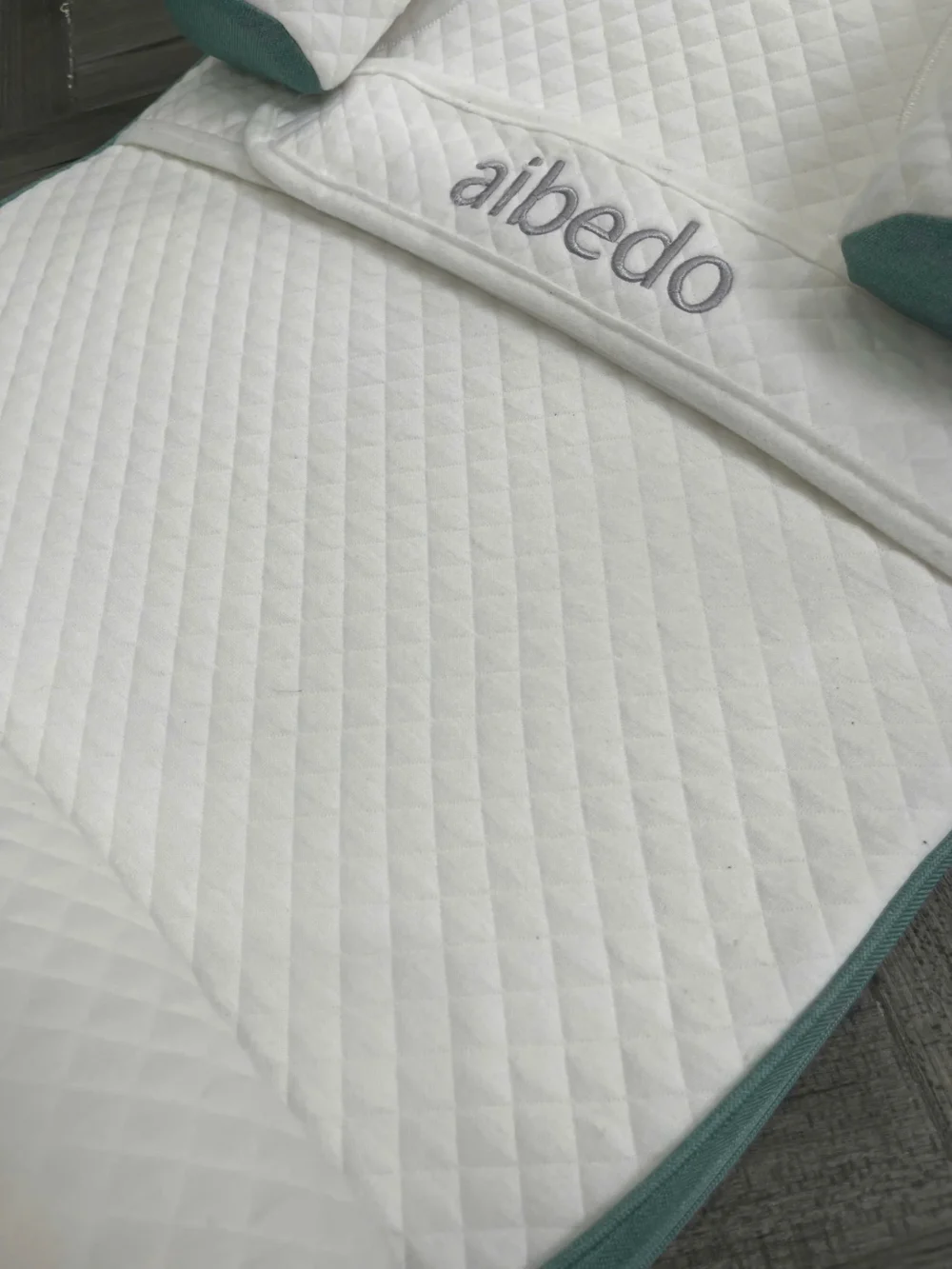 Gối chống trào ngược Aibedo màu trắng xanh - Ảnh 14