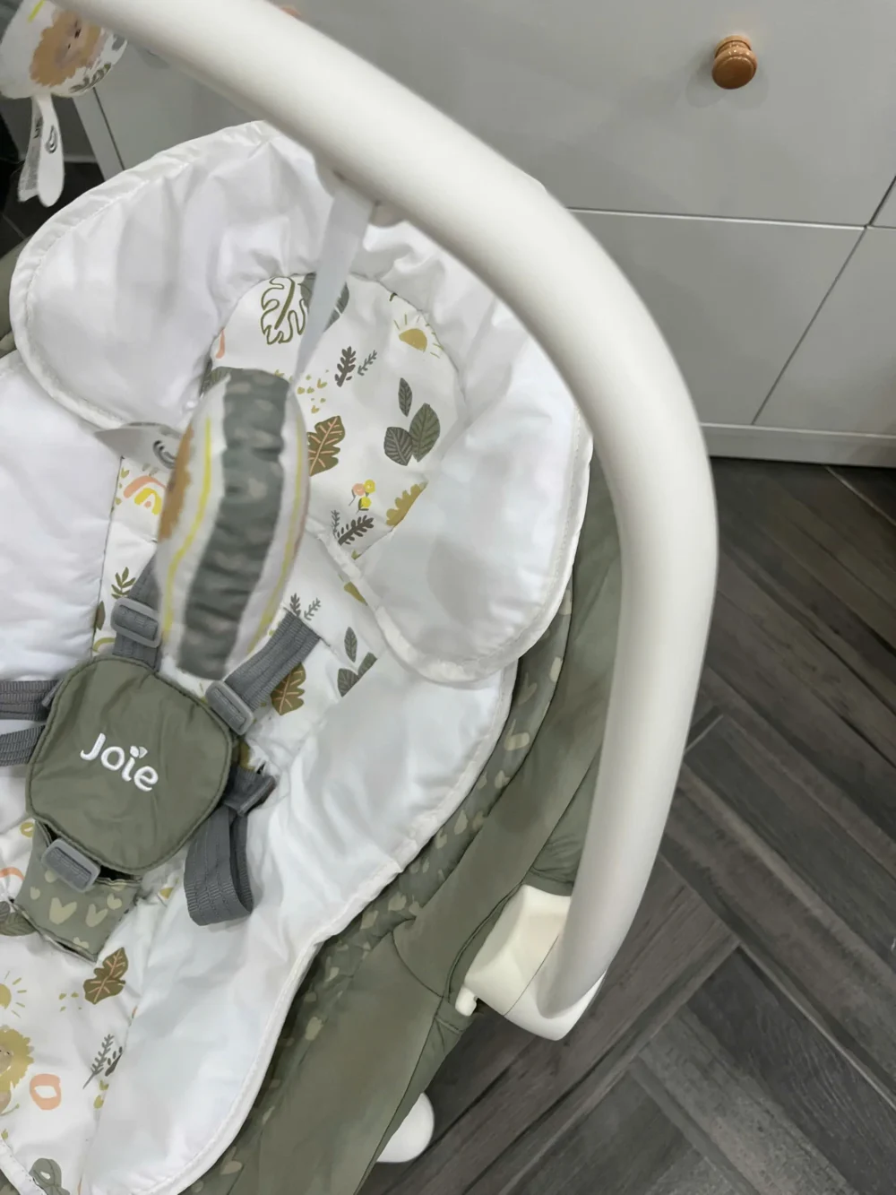 Nôi điện Joie Sansa 2in1 màu xanh - Ảnh 5