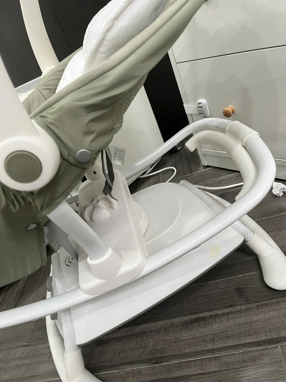 Nôi điện Joie Sansa 2in1 màu xanh - Ảnh 11