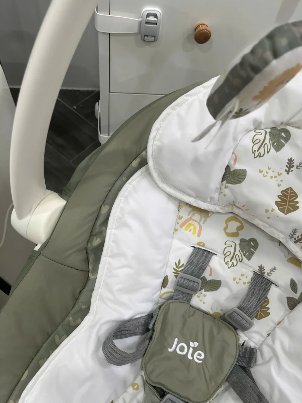 Nôi điện Joie Sansa 2in1 màu xanh - Ảnh 13