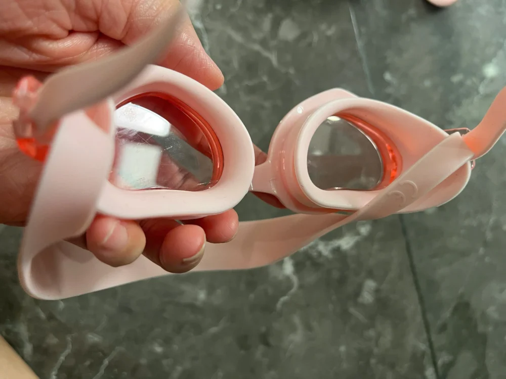 Kính bơi Cocolic Aquarium Korea trái tim màu hồng cho bé gái (tặng kèm 1 cái)Cocolic - Ảnh 4