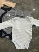 Set 3 bộ bodysuit bé dài tay mix brand Mother care & Mac moonMother care & Mac moon - Ảnh 2