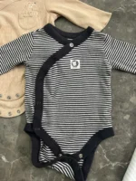 Set 3 bộ bodysuit bé dài tay mix brand Mother care & Mac moonMother care & Mac moon - Ảnh 6