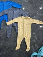 Set 4 bộ sleepsuit bé Mother care 6-9M - Ảnh 4