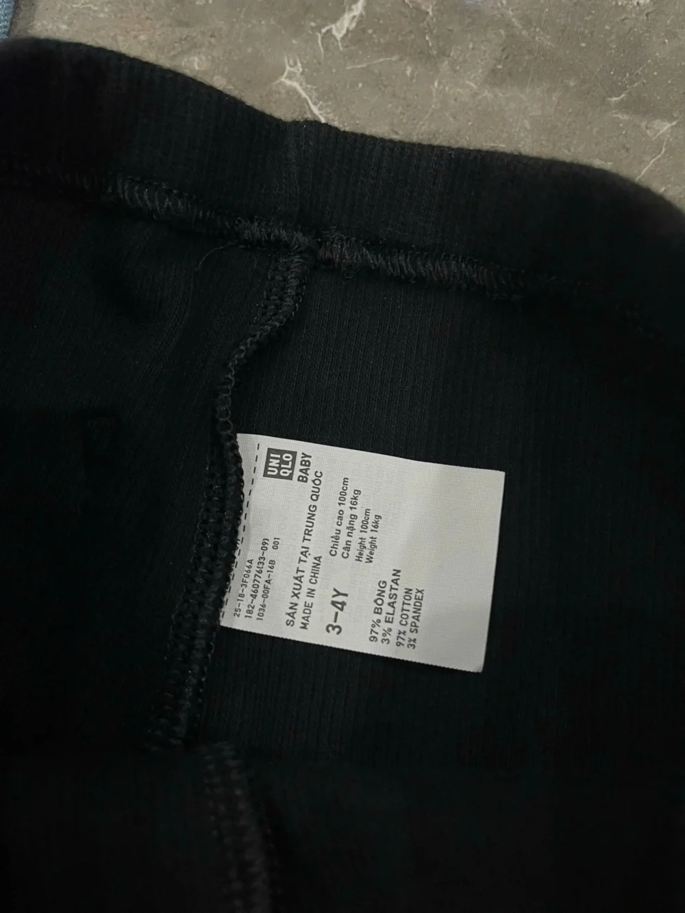 Set 3 quần dài bé mix brand H&M, Uniqlo, korean 3-5 tuổi - Ảnh 5