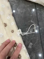 Váy đầm xoè hoa voan 2 lớp bé gái màu be hoa bi Vietnam design - Ảnh 4