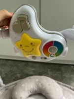 Thảm chơi phát nhạc và gối tập tummy time Chicco màu xám be - Ảnh 2