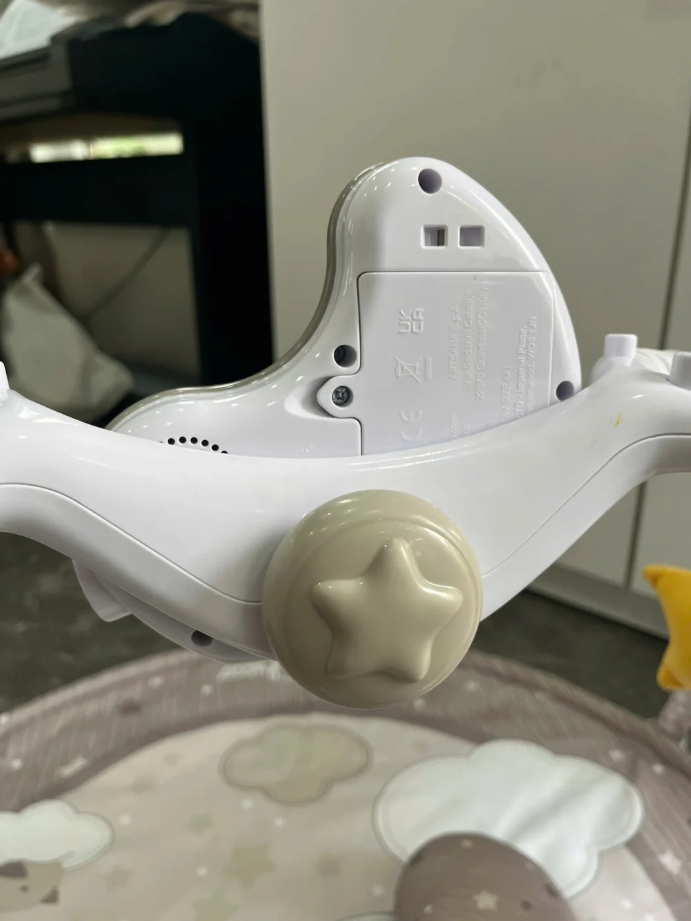 Thảm chơi phát nhạc & màu sắc và gối tập tummy time Chicco màu xám be - Ảnh 7