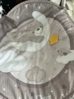Thảm chơi phát nhạc và gối tập tummy time Chicco màu xám be - Ảnh 12