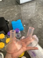 Bộ máy hút sữa điện đôi Medela pump in style max flow bản đầy đủ (kèm phễu silicone Mamachoice & mini pum, tặng kèm túi trữ sữa và bình trữ sữa) - Ảnh 3