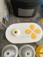 Bộ máy hút sữa điện đôi Medela pump in style max flow bản đầy đủ (kèm phễu silicone Mamachoice & mini pum, tặng kèm túi trữ sữa và bình trữ sữa) - Ảnh 4