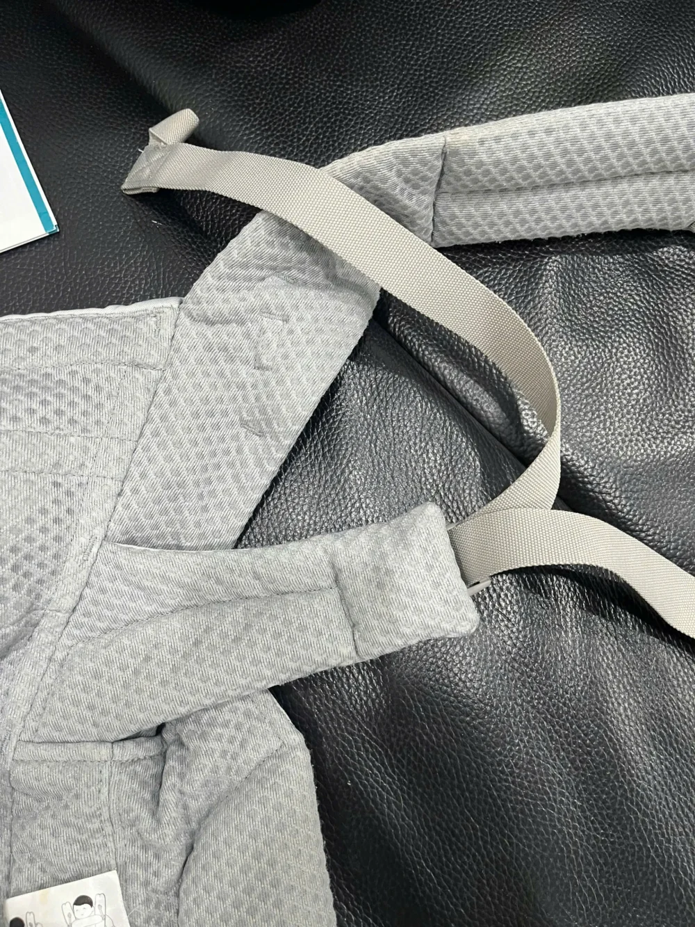 Địu Ergo baby Omni Breeze màu xám nhạt 0-4 tuổi (no box) - Ảnh 6