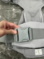 Địu Ergo baby Omni 360 cool air mesh màu xám nhạt 0-4 tuổi (no box cắt tag) - Ảnh 3