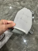 Địu Ergo baby Omni 360 cool air mesh màu xám nhạt 0-4 tuổi (no box cắt tag) - Ảnh 6