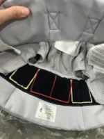 Địu Ergo baby Omni 360 cool air mesh màu xám nhạt 0-4 tuổi (no box) - Ảnh 3