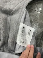 Địu Ergo baby Omni 360 cool air mesh màu xám nhạt 0-4 tuổi (no box) - Ảnh 6