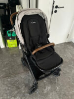 Xe đẩy Nuna triv màu xám nhạt khung đen - Ảnh 8