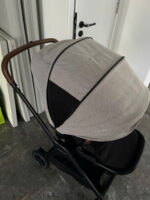 Xe đẩy Nuna triv màu xám nhạt khung đen - Ảnh 10