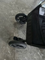 Xe đẩy Nuna triv màu xám nhạt khung đen - Ảnh 3