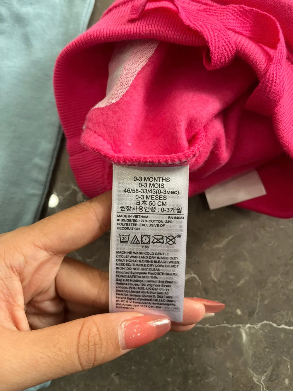 Set 2 quần cho bé gái Nike & Gap baby (sơ sinh đến 3 tháng) - Ảnh 10