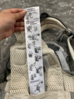 Địu trẻ em BabyBjorn Harmony màu kem 0-3 tuổi (còn box) - Ảnh 11