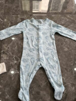 Set 4 sleep Sleepsuit liền thân cho bé mix brand Tu & Carter 6-9 tháng - Ảnh 9