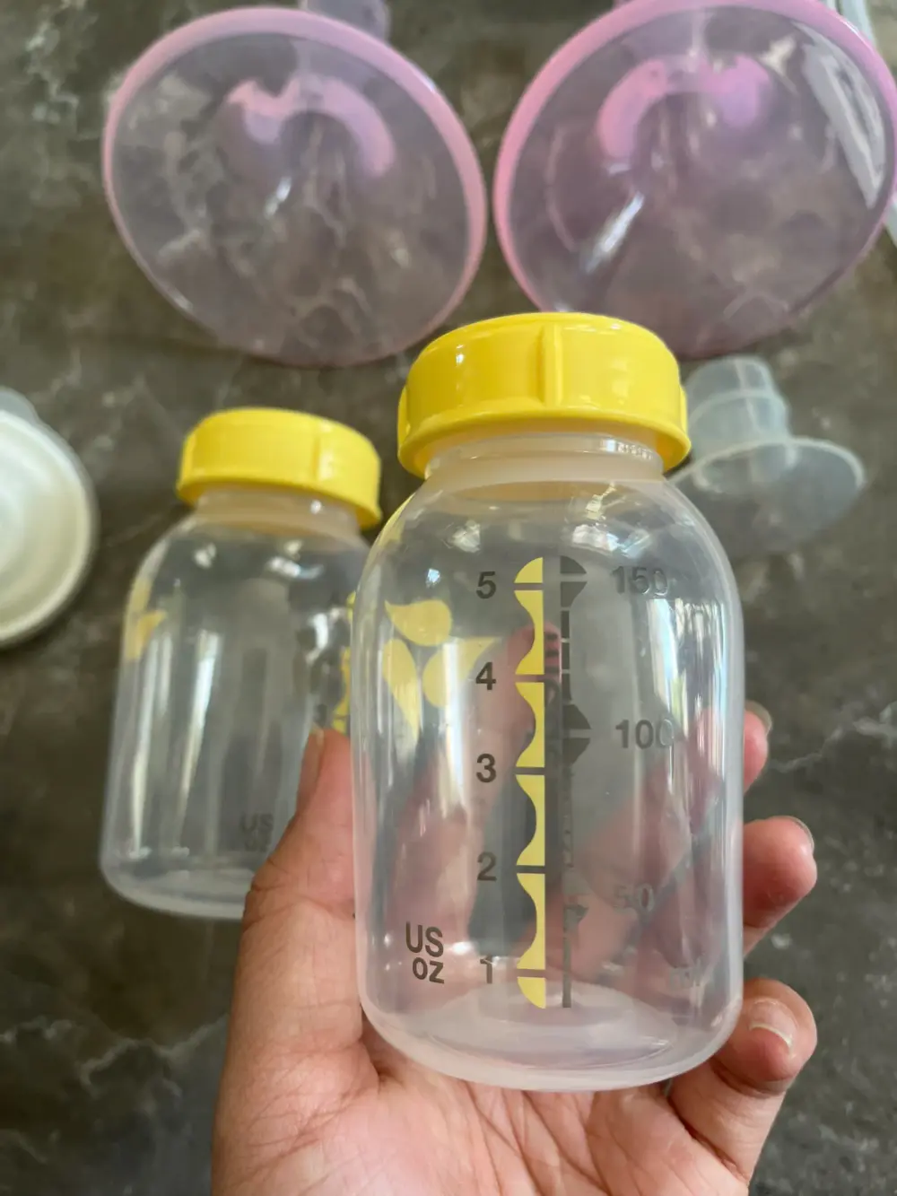 Máy hút sữa điện đôi Spectra Dual Compact (thiếu bình sữa, cổ nối, van cổ vịt, tặng kèm 2 bình trữ sữa Medela & cặp phễu Mamachoice) - Ảnh 11