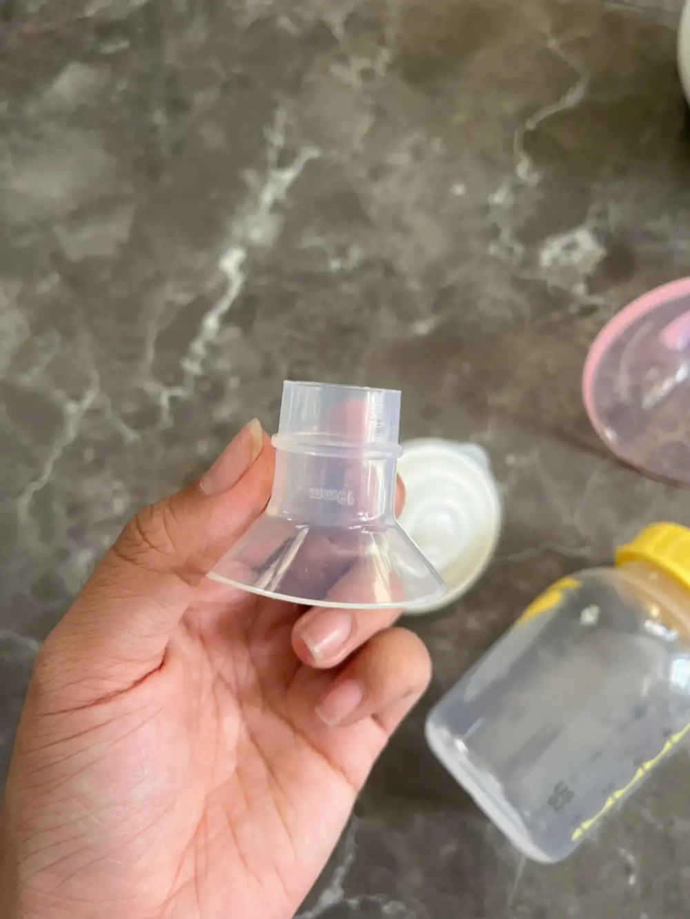 Máy hút sữa điện đôi Spectra Dual Compact (thiếu bình sữa, cổ nối, van cổ vịt, tặng kèm 2 bình trữ sữa Medela & cặp phễu Mamachoice) - Ảnh 12