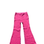 Quần dài thun gân ống loe màu hồng Gap baby (4 tuổi)