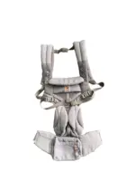 Địu Ergo baby Omni 360 cool air mesh màu xám nhạt (còn box) 0-4 tuổi tối đa 22kg